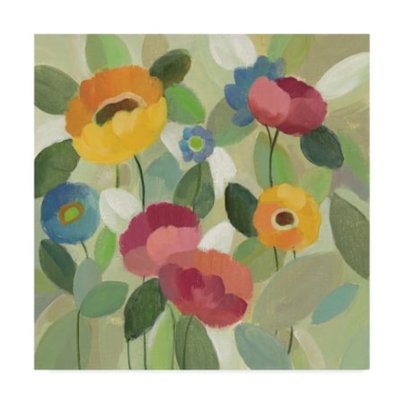 Silvia Vassileva 'Fairy Tale Flowers Iii' Canvas Art,24x24